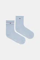 Ponožky Tommy Hilfiger 2-pack dámské, modrá barva, 701232614