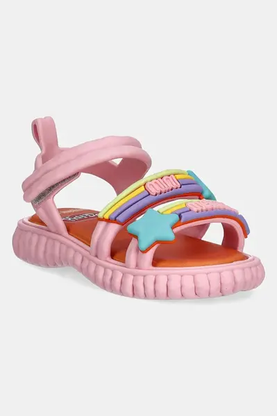 Dětské sandály Melissa CREATE + PLAY DOH růžová barva, M.35989