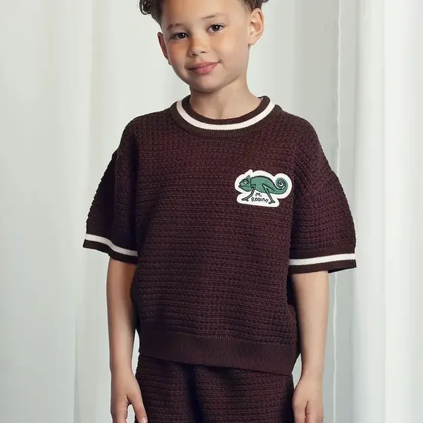 Dětské bavlněné tričko Mini Rodini Lizard