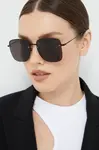 Sluneční brýle Saint Laurent dámské, černá barva, SL 312 M