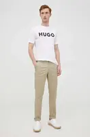 Bavlněné tričko HUGO Dulivio