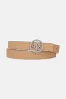 Oboustranný pásek Armani Exchange dámský, hnědá barva, 941118 0A877