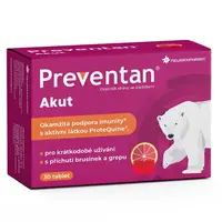 Preventan Akut s příchutí brusinek a grepu 30 tablet