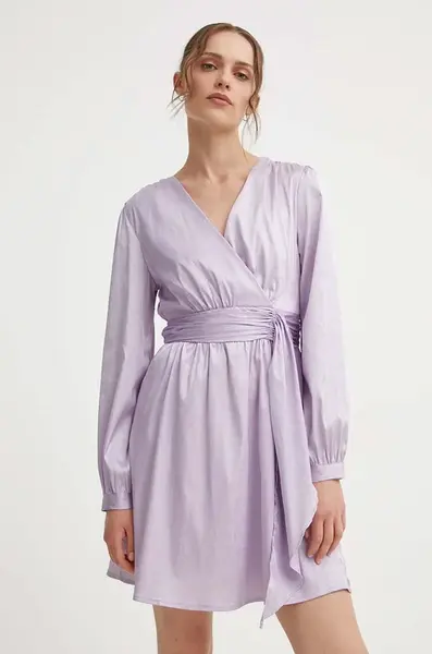 Šaty Answear.LAB fialová barva, mini