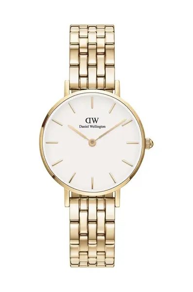 Hodinky Daniel Wellington Petite 28 5-Link zlatá barva