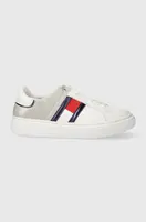 Dětské sneakers boty Tommy Hilfiger bílá barva