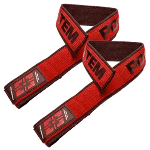 Power System Trhačky Lifting Straps Duplex 3401 - červené