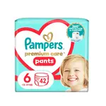 Pampers Premium Care vel. 6 13-19 kg plenkové kalhotky 42 ks