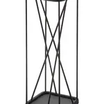 Stojan na deštníky Yamazaki Nine Square černá barva