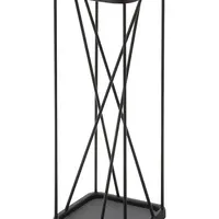 Stojan na deštníky Yamazaki Nine Square černá barva