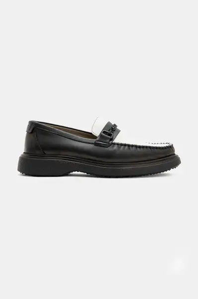 Kožené mokasíny AllSaints Gibbs Chain Loafer