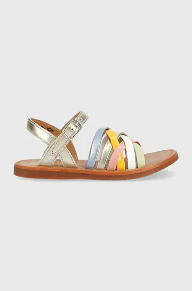 Dětské kožené sandály Pom D'api