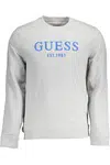 GUESS JEANS SWEATSHIRT WITHOUT ZIP MEN GREY