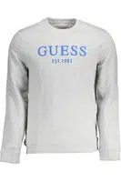 GUESS JEANS SWEATSHIRT WITHOUT ZIP MEN GREY