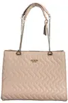 GUESS JEANS PINK WOMEN'S BAG