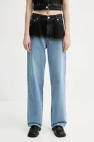 Bavlnené rifle Moschino Jeans