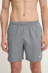 Plavkové šortky Nike šedá farba, NESSF559