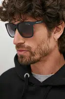 Slnečné okuliare Armani Exchange pánske, čierna farba