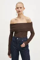 Tričko s dlhým rukávom Guess ABBY