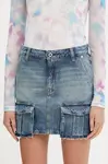Rifľová sukňa Karl Lagerfeld Jeans