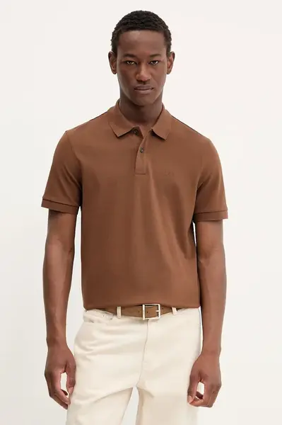 Bavlnené polo tričko BOSS Pallas