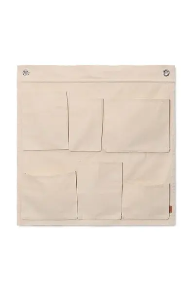 Nástenný organizér ferm LIVING Canvas Wall Pockets