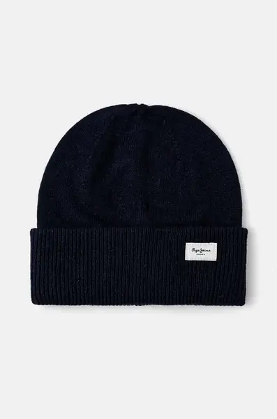 Čiapka s prímesou vlny Pepe Jeans YELA HAT