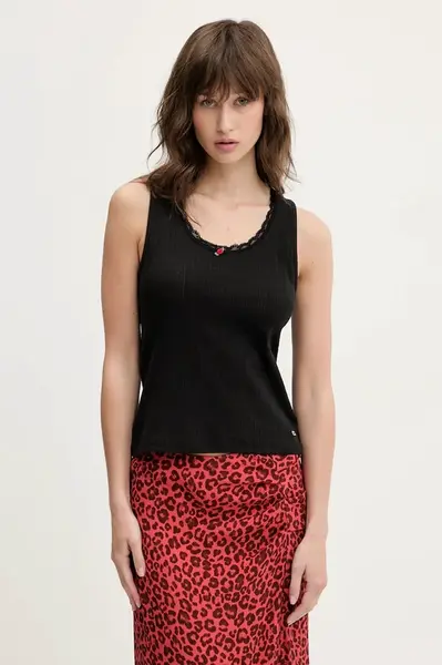 Bavlnený top Tommy Jeans