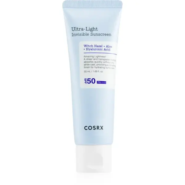 Cosrx Ultra-Light Invisible Sunscreen ultra lehký opalovací krém na obličej a tělo SPF 50+ 50 ml