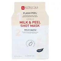 ERBORIAN Vyživujúca pleťová maska ​​(Milk & Peel Shot Mask) 18 g