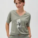 Marisse Women's T-Shirt L-Ts-4609 Olive