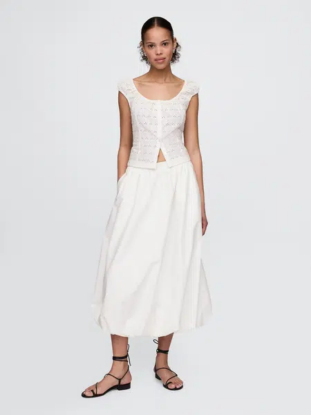 GAP Balloon midi skirt - Women's