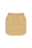 Žlutá dámská sukně L-SC-4021