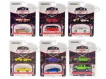 Barrett Jackson "Scottsdale Edition" Set of 6 Cars Series 12 1/64 Diecast Model Cars by Greenlight