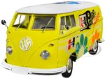 1960 Volkswagen Delivery Van Yellow with Bright White Top and Flower Graphics "Hurst Power Flowers" Limited Edition to 6550 pieces Worldwide 1/24 Die