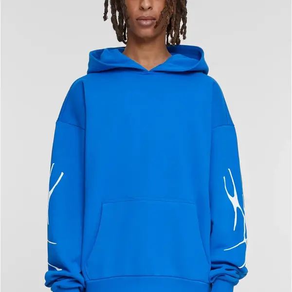 Ultra Heavy Collection Oversize hoodie in cobalt blue