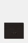 Kožené puzdro na karty Diesel HISSU EVO CARD CASE