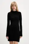 Šaty HUGO černá barva, mini, 50548253