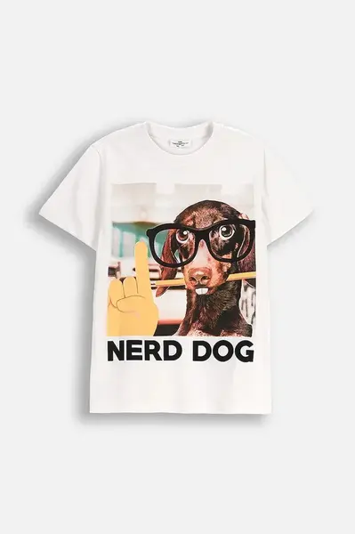 Dětské bavlněné tričko Coccodrillo