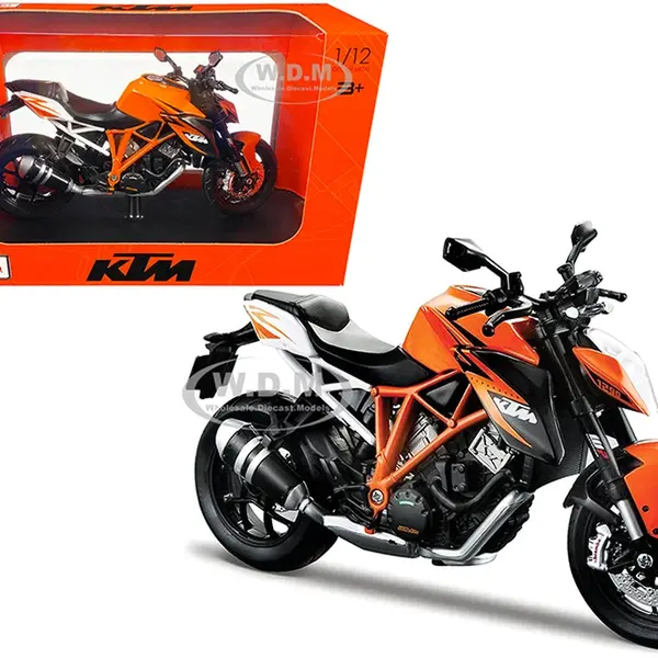 KTM 1290 Super Duke R Orange 1/12 Diecast Motorcycle Model by Maisto