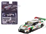 Nissan GT-R NISMO GT3 23 Tsugio Matsuda "KCMG" "FIA GT World Cup Macau" (2018) Limited Edition 1/64 Diecast Model Car by Mini GT