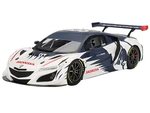 Honda NSX GT3 EVO 22 Yuki Tsunoda "AlphaTauri" "Red Bull Formula Nurburgring" (2023) 1/18 Model Car by Top Speed