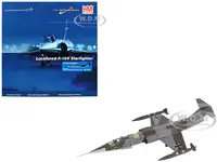 Lockheed RF-104G Starfighter Fighter Aircraft "AG 51 Immelmann" (1966) German Luftwaffe "Air Power Series" 1/72 Diecast Model by Hobby Master