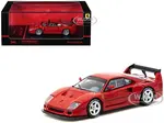Ferrari F40 LM Red "Road64" Series 1/64 Diecast Model Car by Tarmac Works