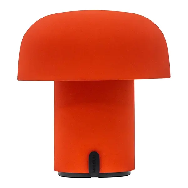 Bezdrátová stolní LED lampa Kooduu Sensa 19 x 21 cm oranžová barva