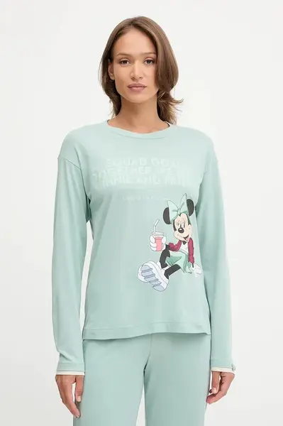 Pyžamové tričko s dlouhým rukávem United Colors of Benetton