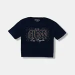 Dětské tričko Guess tmavomodrá barva, J5YI23 K6YW4