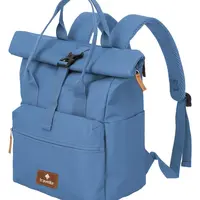 Roll-top batoh Travelite Basics Short Handle Roll-up Denim