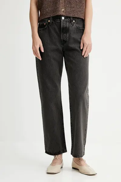 Džíny Levi's 501® 90S ANKLE dámské, medium waist, A9150