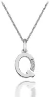 Hot Diamonds Náhrdelník Hot Diamonds Micro Q Clasic DP417 (řetízek, přívěsek)